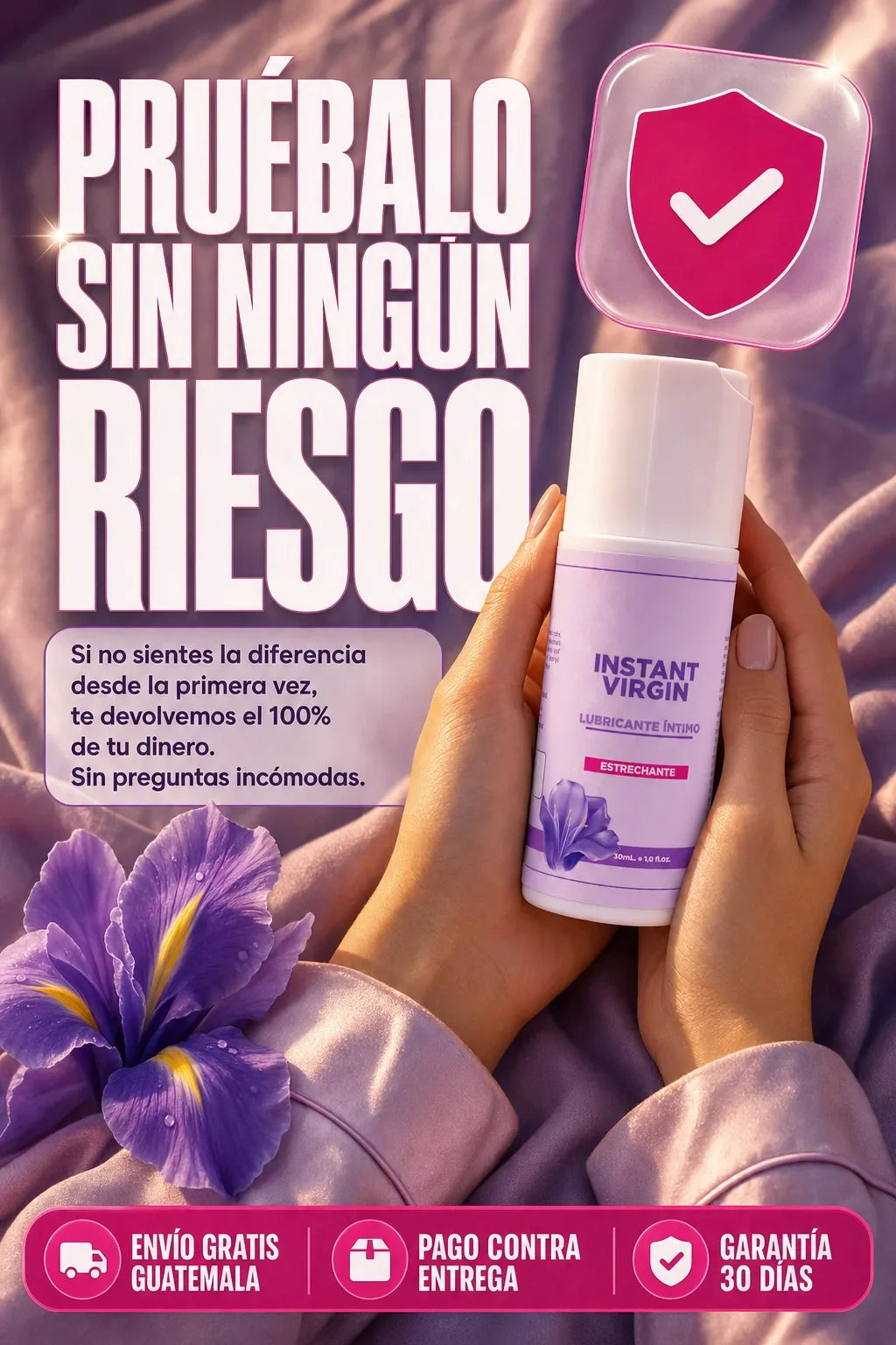 Instant Virgin Lubricante Íntimo — garantia